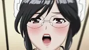 A Maid with Huge Tits and Glasses Likes to Get Cum in the Missionary Position