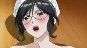 A Maid with Huge Tits and Glasses Likes to Get Cum in the Missionary Position