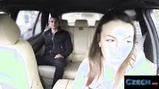 CZECH XXX - Horny Driver Deepthroats & Gets Fucked Outdoor