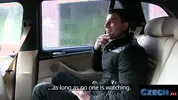 CZECH XXX - Horny Driver Deepthroats & Gets Fucked Outdoor