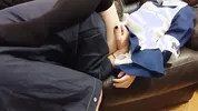 I want to make out with a cute cosplay girl on the sofa, I want to penetrate her
