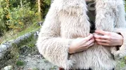 Hot Nympho GF Gives Outdoor Blowjob and Gets Cumshot Facial - Canadian Wilderness - AlexAndAva - 4K
