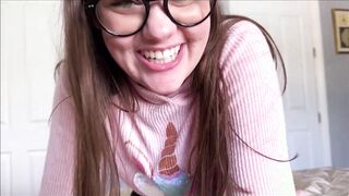Nerdy Little Step Sis Finds Out She Can Squirt - Family Therapy - Alex Adams