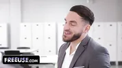 MYLF Boss Charley Hart's Office Incentive: Letting Employees Freeuse Fuck Her