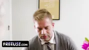 MYLF Boss Charley Hart's Office Incentive: Letting Employees Freeuse Fuck Her