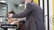 MYLF Boss Charley Hart's Office Incentive: Letting Employees Freeuse Fuck Her