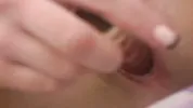 Chloe James Plays with her pussy