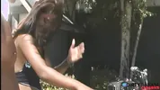 18 year old Indian babe fucks for motorcycle rental