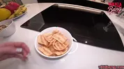 Cleaning the Kitchen Turns into Lovely and Hard Sex - Real Polish Couple