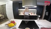Cleaning the Kitchen Turns into Lovely and Hard Sex - Real Polish Couple