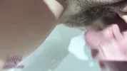 Creampie Cheating Mature MILF Wife as she Takes a Call from her Husband