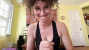 Best friends STEPMOM has a Huge Ass Swallows Dick in Ripped Yoga Pants