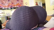 Best friends STEPMOM has a Huge Ass Swallows Dick in Ripped Yoga Pants