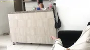 Horny stepmom helps her stepson with his erection problem - in Spanish