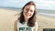 CumDumpsterTeens- cute teen HiYouth gets covered in cum!