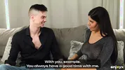 Beautiful enslaved Latina Sheila Ortega rigorously enjoys a tender BDSM