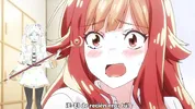 Little whore being touched in the bathrooms