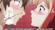Little whore being touched in the bathrooms
