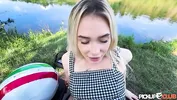 PickUpClub - Hot Blonde Insta Chick Rika Goes on Outdoor Scooter Adventure