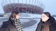 Birthday surprise in WARSAW ended with a big cumshot on tits - POLISH PORN
