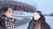 Birthday surprise in WARSAW ended with a big cumshot on tits - POLISH PORN