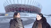 Birthday surprise in WARSAW ended with a big cumshot on tits - POLISH PORN
