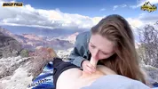 Risky fucking in the Grand Canyon- Molly Pills & Horny Hiking