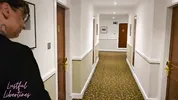 Cum hungry hotel receptionist seduced me as my wife showered in the next room