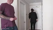 Cum hungry hotel receptionist seduced me as my wife showered in the next room