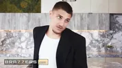 BRAZZERS - Kayley Gunner Shows Off Her Seductive Moves And Tempts Her Guard Into A Steamy Affair