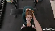 Redhead Hottie Charlie Red Shows Her Best Sex Exercise
