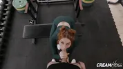 Redhead Hottie Charlie Red Shows Her Best Sex Exercise