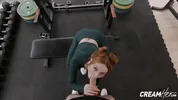Redhead Hottie Charlie Red Shows Her Best Sex Exercise