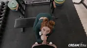 Redhead Hottie Charlie Red Shows Her Best Sex Exercise