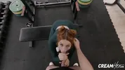 Redhead Hottie Charlie Red Shows Her Best Sex Exercise