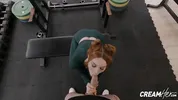 Redhead Hottie Charlie Red Shows Her Best Sex Exercise