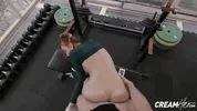 Redhead Hottie Charlie Red Shows Her Best Sex Exercise