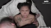 Rough Creampie For Tiny Asian Hole