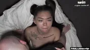 Rough Creampie For Tiny Asian Hole