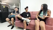 Bet between best friends results in the best sex of my life and cum on my rich tits.