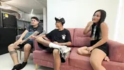 Bet between best friends results in the best sex of my life and cum on my rich tits.