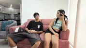 Bet between best friends results in the best sex of my life and cum on my rich tits.