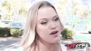 DFXTRA - Freshly Dumped Blonde Takes Stranger’s Massive Cock