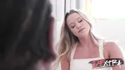 DFXTRA - Freshly Dumped Blonde Takes Stranger’s Massive Cock