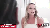 DFXTRA - Freshly Dumped Blonde Takes Stranger’s Massive Cock