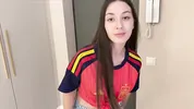 I Won't Forget This World Cup After I Fucked and CUM Inside a Stranger Before the Match!!