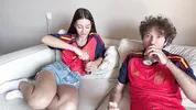 I Won't Forget This World Cup After I Fucked and CUM Inside a Stranger Before the Match!!
