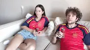 I Won't Forget This World Cup After I Fucked and CUM Inside a Stranger Before the Match!!