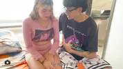 My shy stepsister is a virgin, she asks me to fuck her for the first time and cum in her ass.