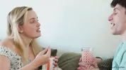 Lusty Charlie Forde Found Thick Cock To Satisfy Her Hungry Pussy